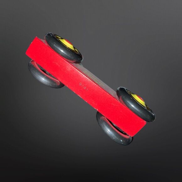 Schylling CURIOUS GEORGE Rowley Red Wooden Car Toy A31 - Picture 5 of 7